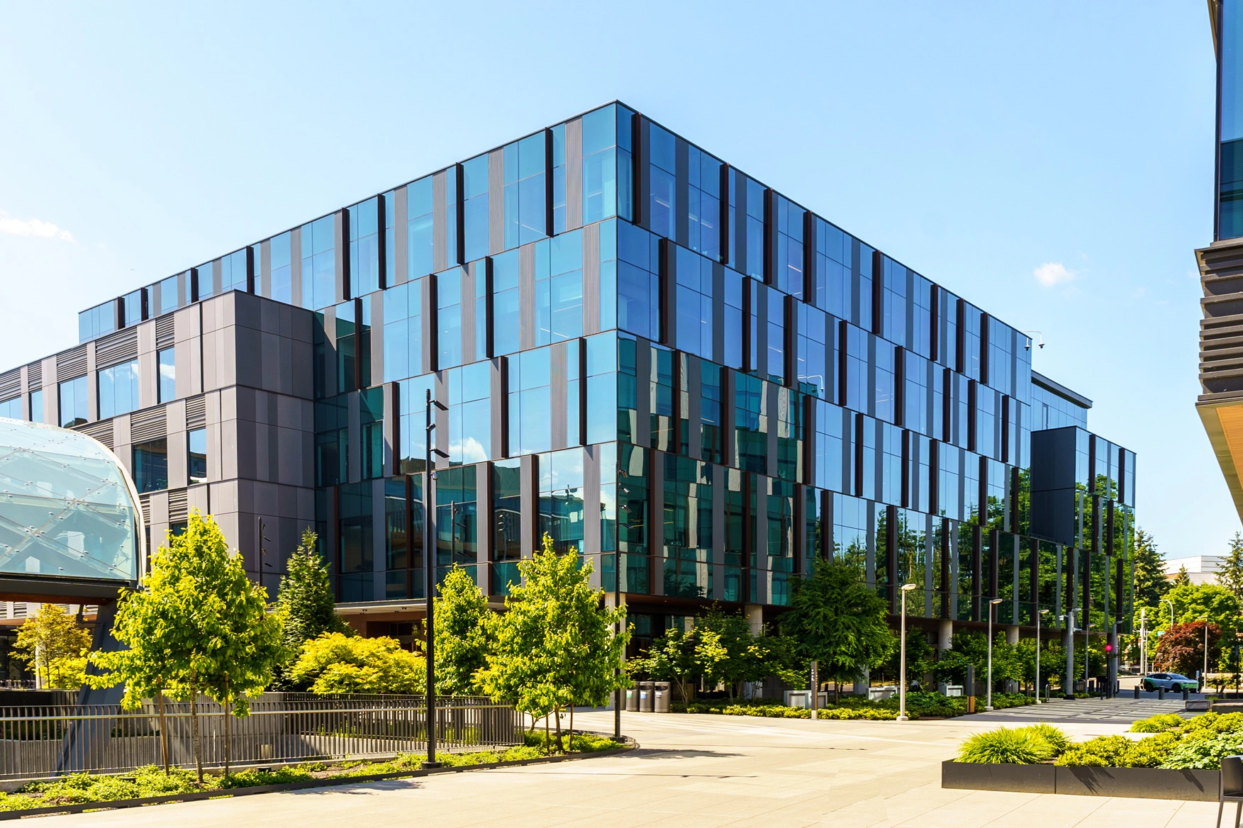 Corporate office campus, photographed by Paaause